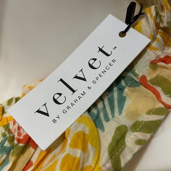 Velvet Graham & Spencer Bahama Floral Sleeveless Dress Ramona05 XL NWT - Picture 5 of 12